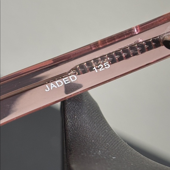 Quay Australia Pink Oversized Jaded 125 Sunglasses main image 9